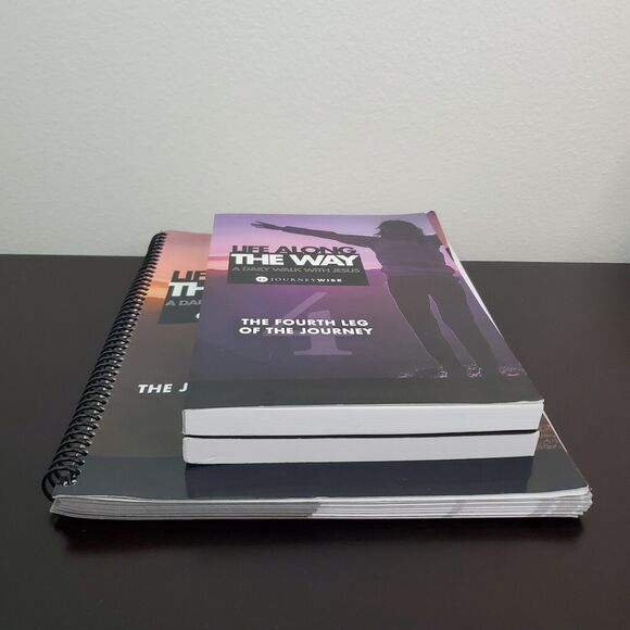 Life Along The Way: A Daily Walk With Jesus Book Lot, Books 1-2, 4 Journeywise - Picture 8 of 10